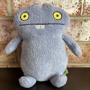 Ugly Dolls BABO Gray 9” Plush Stuffed Animal Hasbro Toy Doll Monster